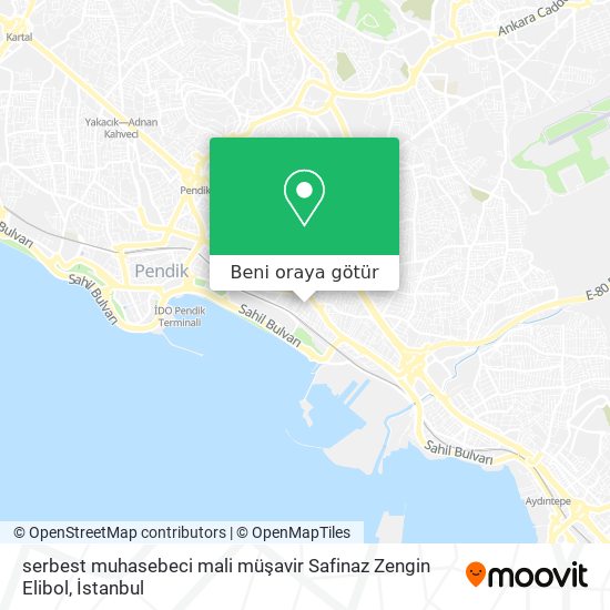 serbest muhasebeci mali müşavir Safinaz Zengin Elibol harita