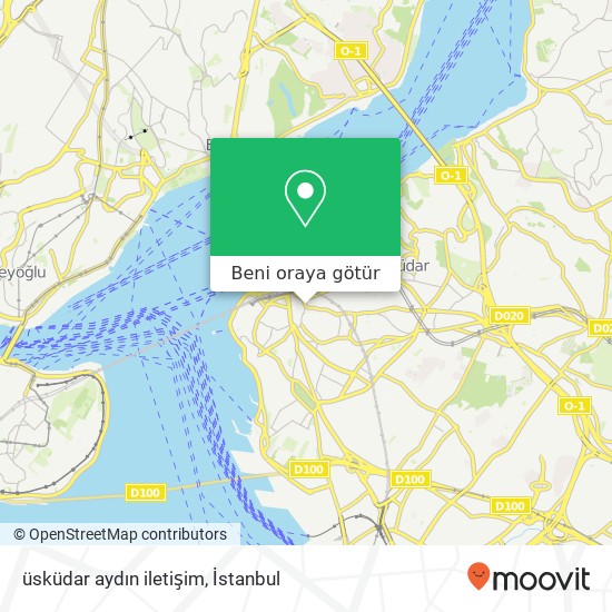 üsküdar aydın iletişim harita