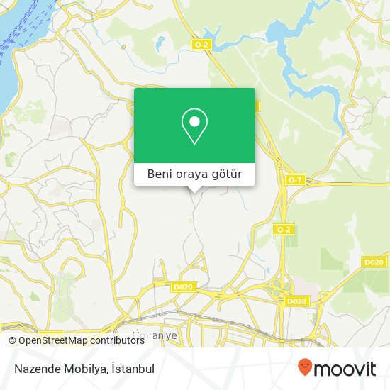Nazende Mobilya harita