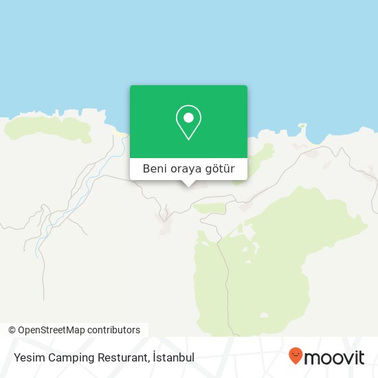 Yesim Camping Resturant harita