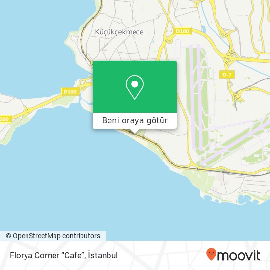 Florya Corner “Cafe” harita