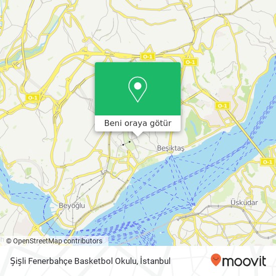 Şişli Fenerbahçe Basketbol Okulu harita