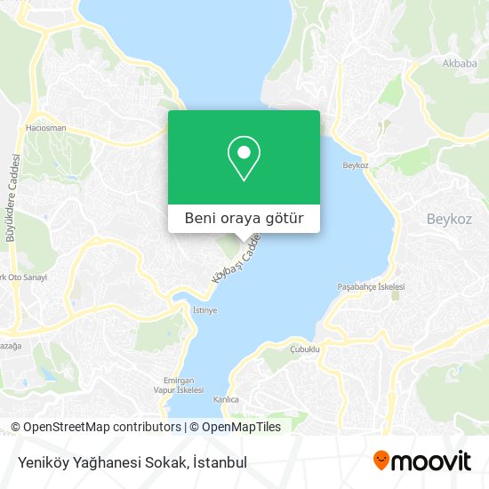 Yeniköy Yağhanesi Sokak harita