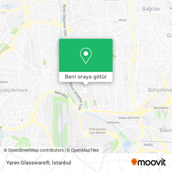 Yaren Glassware® harita