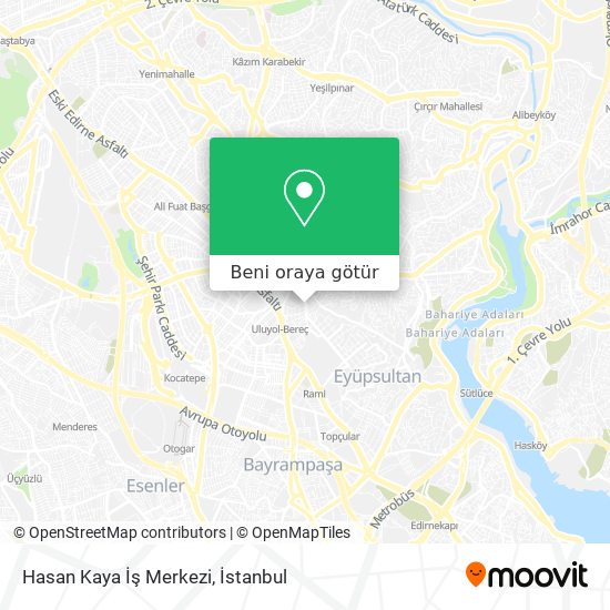 Hasan Kaya İş Merkezi harita