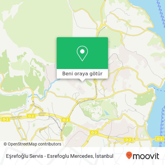 Eşrefoğlu Servis - Esrefoglu Mercedes harita