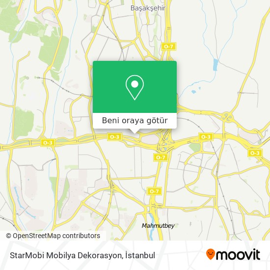 StarMobi Mobilya Dekorasyon harita