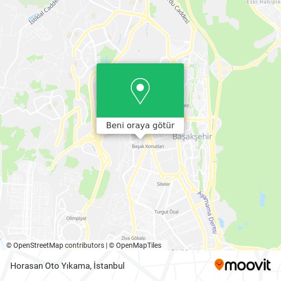 Horasan Oto Yıkama harita