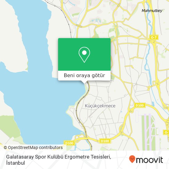 Galatasaray Spor Kulübü Ergometre Tesisleri harita