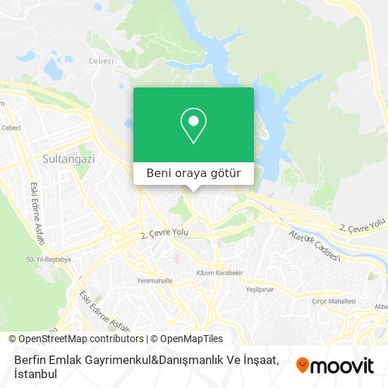 Berfin Emlak Gayrimenkul&Danışmanlık Ve İnşaat harita