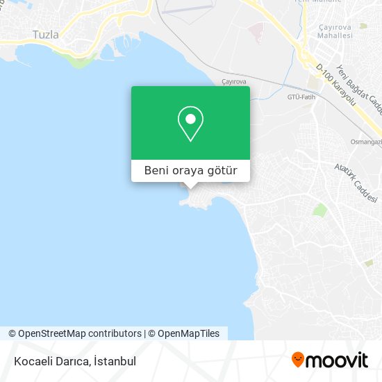 Kocaeli Darıca harita