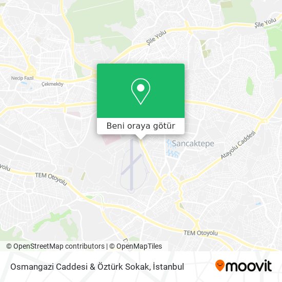 Osmangazi Caddesi & Öztürk Sokak harita