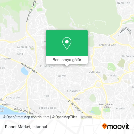 Planet Market harita