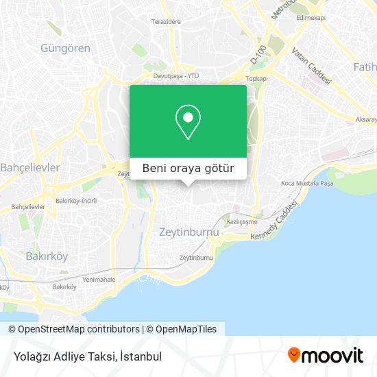 Yolağzı Adliye Taksi harita