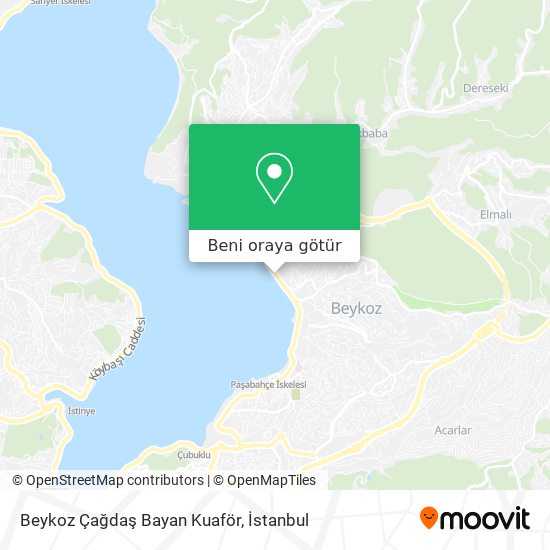 Beykoz Çağdaş Bayan Kuaför harita