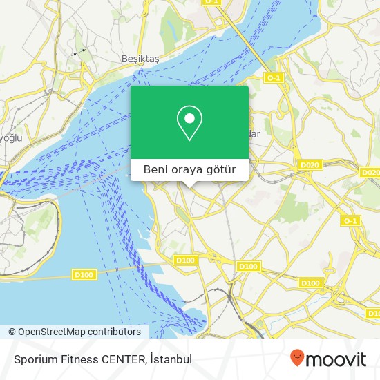 Sporium Fitness CENTER harita