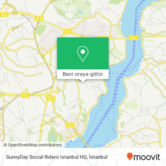 SunnyDay Social Riders Istanbul HQ harita