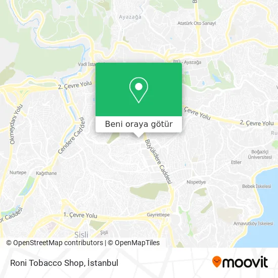 Roni Tobacco Shop harita