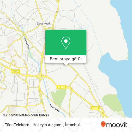 Türk Telekom - Hüseyin Alaçamlı harita