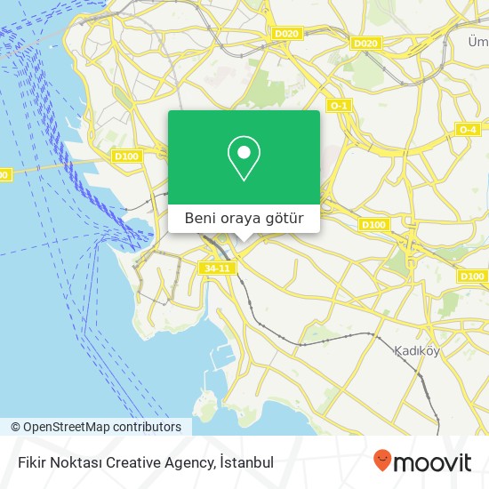 Fikir Noktası Creative Agency harita