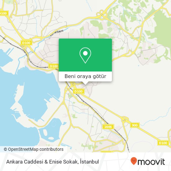 Ankara Caddesi & Enise Sokak harita