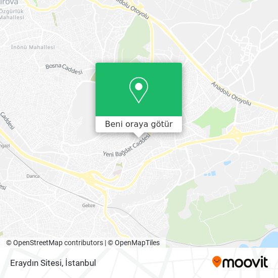 Eraydın Sitesi harita