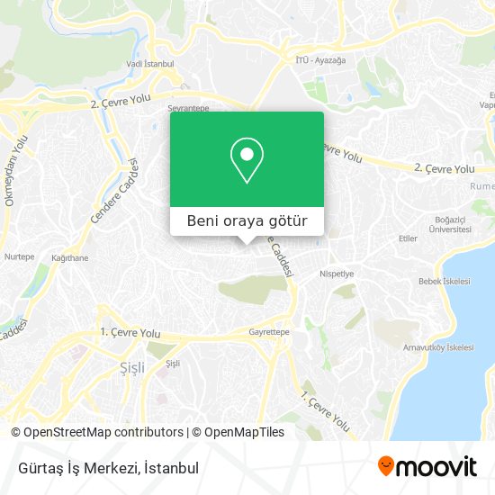 Gürtaş İş Merkezi harita