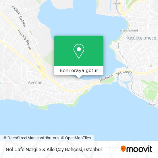 Göl Cafe Nargile & Aile Çay Bahçesi harita