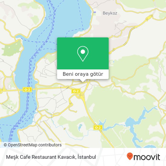 Meşk Cafe Restaurant Kavacık harita