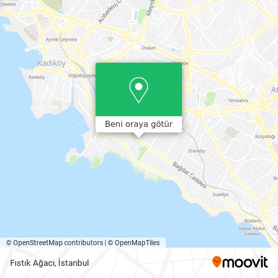 Fıstık Ağacı harita