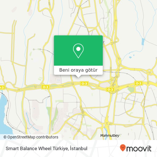 Smart Balance Wheel Türkiye harita