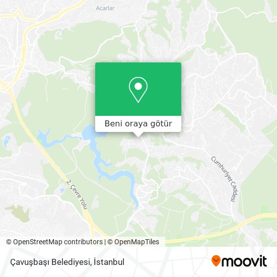 Çavuşbaşı Belediyesi harita