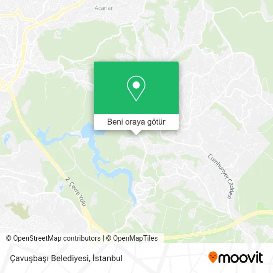 Çavuşbaşı Belediyesi harita