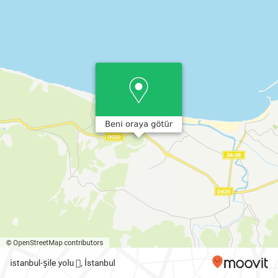 istanbul-şile yolu 🚗 harita