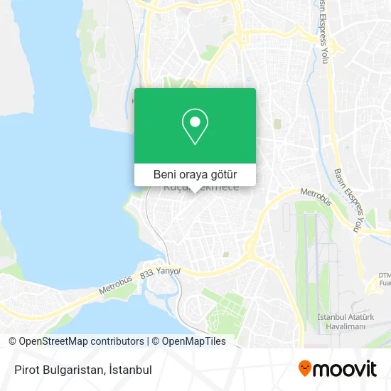 Pirot Bulgaristan harita