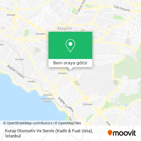 Kutay Otomotiv Ve Servis (Kadir & Fuat Usta) harita