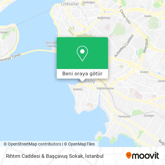 Rıhtım Caddesi & Başçavuş Sokak harita