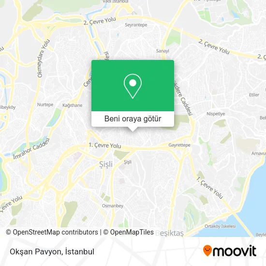 Okşan Pavyon harita