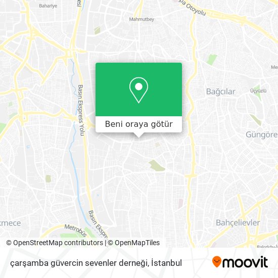 çarşamba güvercin sevenler derneği harita