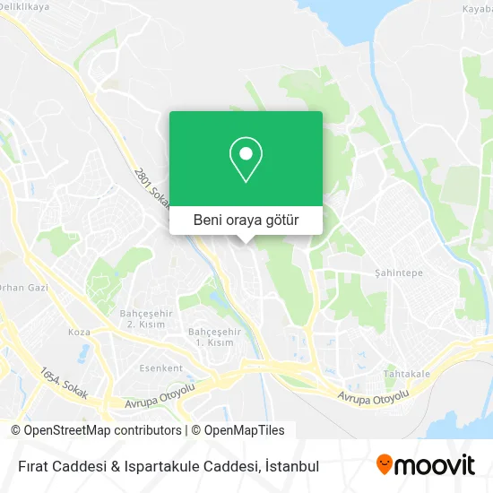 F rat Caddesi Ispartakule Caddesi Avcilar Nerede Otob s Minib s 