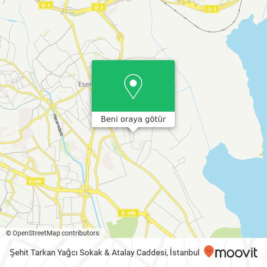 Şehit Tarkan Yağcı Sokak & Atalay Caddesi harita