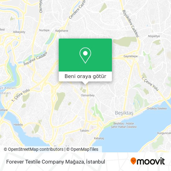 Forever Textile Company Mağaza harita