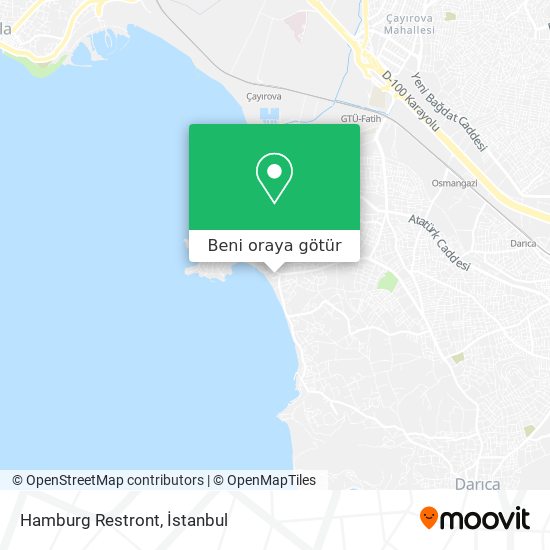 Hamburg Restront harita
