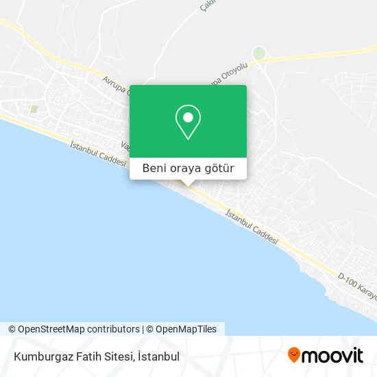 Kumburgaz Fatih Sitesi harita
