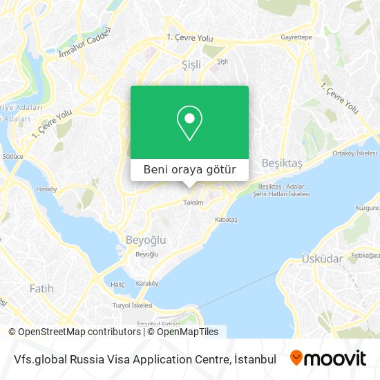 Vfs.global Russia Visa Application Centre harita