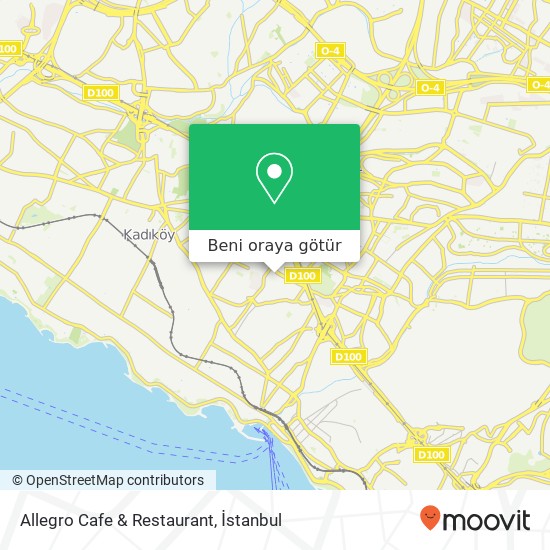 Allegro Cafe & Restaurant harita