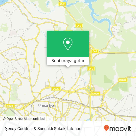 Şenay Caddesi & Sancaklı Sokak harita