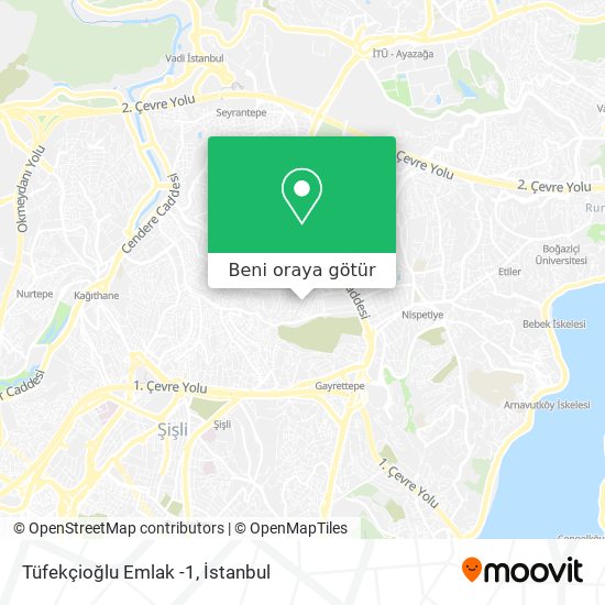Tüfekçioğlu Emlak -1 harita