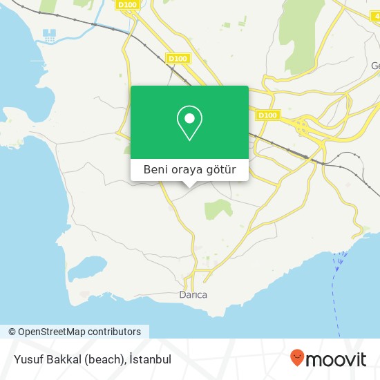 Yusuf Bakkal (beach) harita
