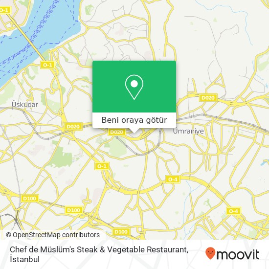 Chef de Müslüm's Steak & Vegetable Restaurant harita